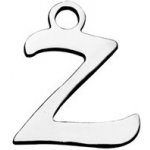 Šperky4U Drobný ocelový přívěšek - písmeno - iniciála - OK1307-Z – Zboží Dáma Šperky4U Drobný ocelový přívěšek - písmeno - iniciála - OK1307-Z – Zboží Dáma