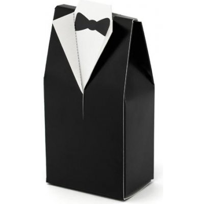 Paris Dekorace Krabička ženich ve fraku – Zboží Dáma