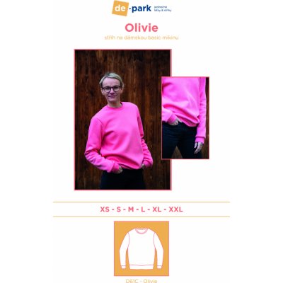 de-park Papírový střih - Olivie vel. XS-XXL – Sleviste.cz