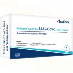 JusChek SARS-CoV-2 antigenní rychlý test 1 ks – Zboží Dáma