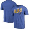 Pánské Tričko Fanatics Branded tričko St. Louis blues Slant Strike tri-Blend