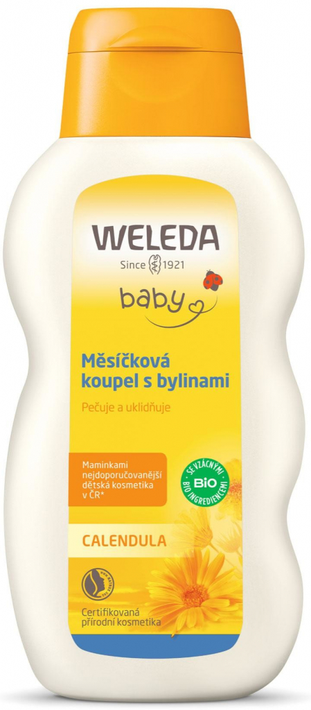 Weleda měsíčková koupel s bylinami 200 ml od 229 Kč - Heureka.cz