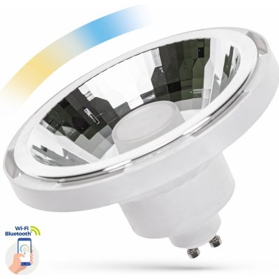 Spectrum LED Smart LED žárovka AR111, GU10, 230V, 10W, 1050lm, 30°, CCT, bílé tělo [WOJ+14512] – Zboží Živě