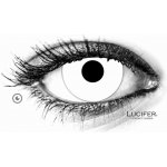 Lucifer Crazy čočky - nedioptrické - WHITE OUT 2 čočky – Zboží Dáma
