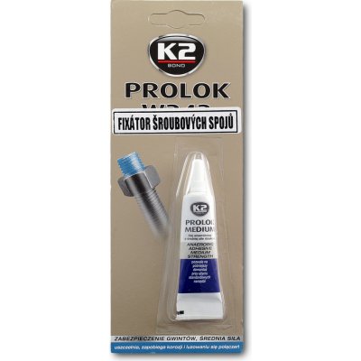 K2 Prolok MEDIUM fixátor šroubových spojů 6 g modrý – Zboží Mobilmania