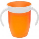 Munchkin Juniorský netekoucí hrneček 360° s oušky oranžový 207 ml – Zboží Mobilmania