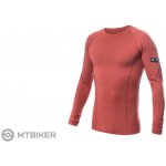 Sensor MERINO ACTIVE pánské triko dl.rukáv terracotta – Zbozi.Blesk.cz