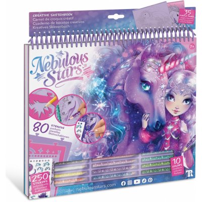 Nebulous Stars Kreativní sketchbook Fantasy Horses W007974 – Sleviste.cz