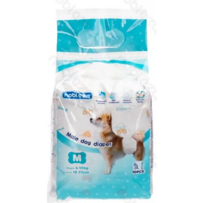 Nobleza Pleny kolem pasu pro psy M 4-10 kg pás 19-37 cm 10 ks – Hledejceny.cz