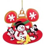 Disney Vánoční ozdoba Mickey a sněhulák – Hledejceny.cz