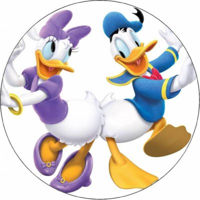 Jedlý papír Kačer Donald a Daisy 19,5 cm – Hledejceny.cz
