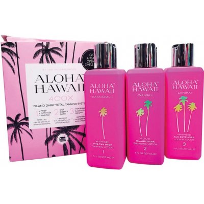 Tan Incorporated Aloha Hawaii 400X Opalovací Box Set 3x207ml – Hledejceny.cz