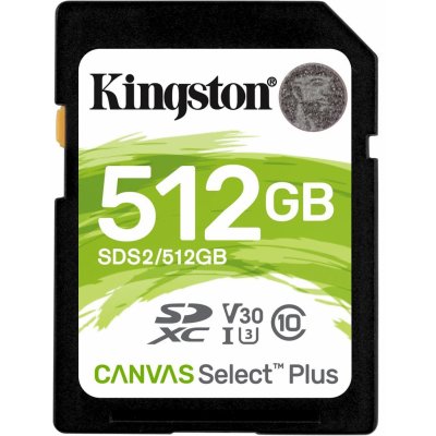 Kingston SDXC UHS-I U1 512 GB SDS2/512GB – Zbozi.Blesk.cz