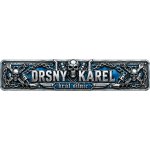 Bezvadary.cz | SPZ za sklo kamionu s vlastním textem v drsném stylu 20x4,2 cm / PVC plast 3mm / bez přísavek zk39 – Hledejceny.cz