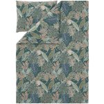 Livarno povlečení Renforcé zelená 140x200 70x90 – Sleviste.cz