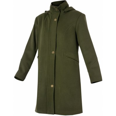 Kabát Petex Flauš dámský myslivecký s kapucí khaki – Zboží Dáma