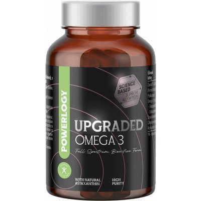 Powerlogy Upgraded Omega 3 60 kapslí – Hledejceny.cz