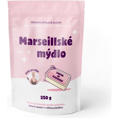 Úklid pro klid Marseillské mýdlo vločky na praní 250 g – HobbyKompas.cz