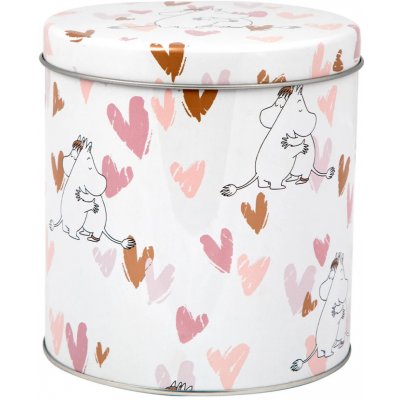 Martinex Finsko plechová dóza Moomin Love pink 1,5 L – Zbozi.Blesk.cz