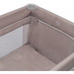 Baby Mix cestovní postýlka se závěsným lůžkem Lift béžová – Zboží Dáma