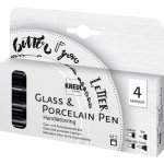 Sada fixů na porcelán a sklo Handlettering 4 ks – Sleviste.cz