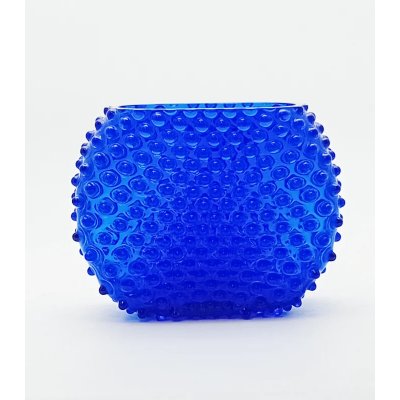 Váza 15cm - Hobnail - Ananas - tmavá modrá – Hledejceny.cz