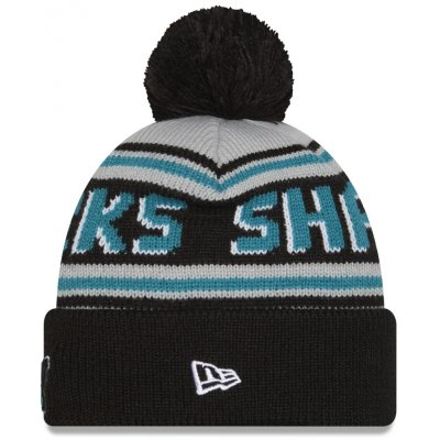 New Era Pánská zimní čepice San Jose Sharks NHL Pom Wordmark – Hledejceny.cz