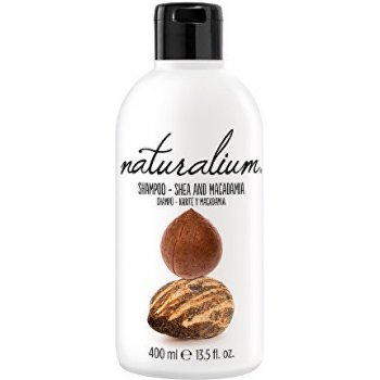 Naturalium regenerační šampon pro suché a poškozené vlasy s bambuckým máslem a makadamiovým olejem Shampoo Shea And Macadamia 400 ml