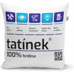 Sablio Polštář Tatínek 40x40 – Hledejceny.cz