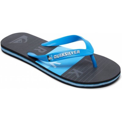 Quiksilver youh molokai word block Blue Black Blue – Zboží Dáma
