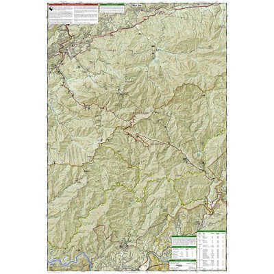 Clingman's Dome Cataloochee národní park turistická mapa GPS komp. NGS – Sleviste.cz