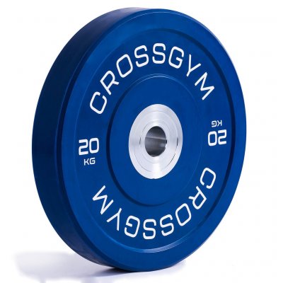 TRINFIT Olympijský kotouč Bumper Plate CrossGym prýžový 20 kg 50 mm – Zboží Dáma