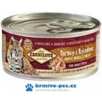 Carnilove White Muscle Meat Turkey&Reindeer Cats 100 g – Zboží Mobilmania