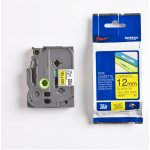 Páska Brother TZE-631, 12mm, žlutá/černá, laminovaná, délka 8m – Zboží Živě