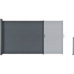 FurniGO - Boční markýza Dubaj 500 x 180cm - antracit – HobbyKompas.cz