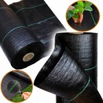 Bradas Tkaná mulčovací textilie 0,4 x 100 m 70 g/m² černá – Zboží Mobilmania
