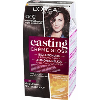 L’Oréal Casting Crème Gloss barva na vlasy 4102 Iced Chocolate – Zboží Dáma