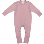 MUFFIN MODE Rostoucí celoroční Merino overal pro miminko CLOUD PINK – Zboží Dáma