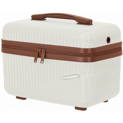 Kosmetický kufr Travelite Bali 7230330 17 L bílá – Zboží Dáma