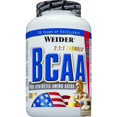 Weider BCAA 2:1:1 Formula 130 tablet – Zbozi.Blesk.cz