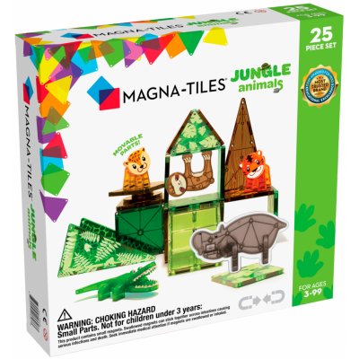 Magna-Tiles Zvířata z džungle 25 ks