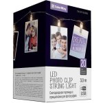 COLORWAY LED fotokolíčky 20 LED délka 3 m teplá bílá napájení USB CW-LCP-20L30BU – Sleviste.cz