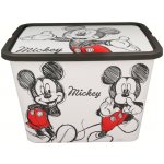 Stor Plastový úložný box Mickey Mouse 23L 02646 – Zboží Mobilmania