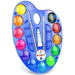 PRIMO MAXI JUMBO 35 cm paleta + 2 štětce + běloba 12 barev – Zbozi.Blesk.cz