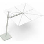 Umbrosa Boční slunečník Versa UX Architecture, čtvercový 300x300 cm, rám hliník Papyrus white (RAL 9018), potah Colorum, akryl 260 g/m2, Marble – Zboží Mobilmania