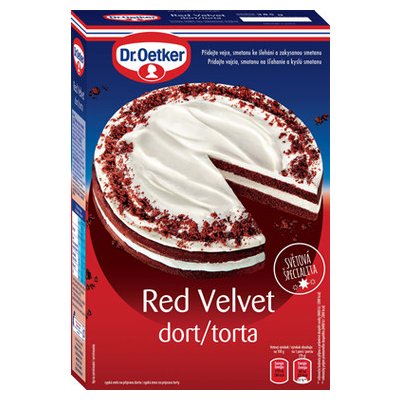 Dr. Oetker Red Velvet dort (385 g) – Sleviste.cz