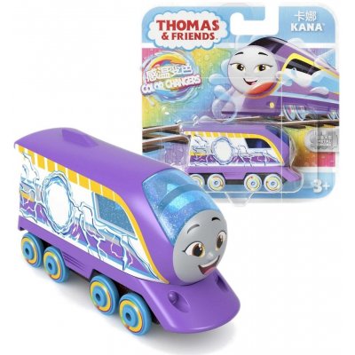 Mattel Fisher-Price® Tomáš a přátelé COLOR CHANGERS TAHACÍ KOVOVÁ MAŠINKA Kana