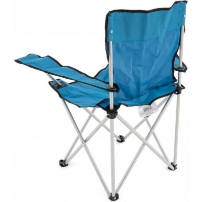Garthen D70739 Skládací židle s držákem nápojů - modrá – Zboží Mobilmania