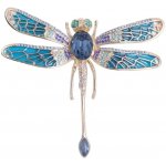 Amparo Miranda Brož Vážka Modrá AM7267 – Sleviste.cz