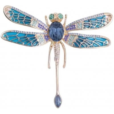 Amparo Miranda Brož Vážka Modrá AM7267 – Sleviste.cz